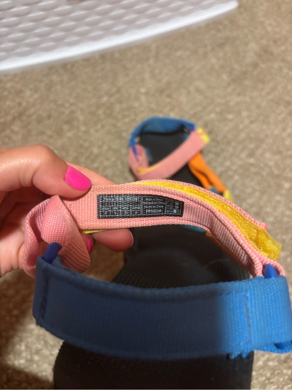 Teva Multi-Color Sandals - Picture 2 of 4
